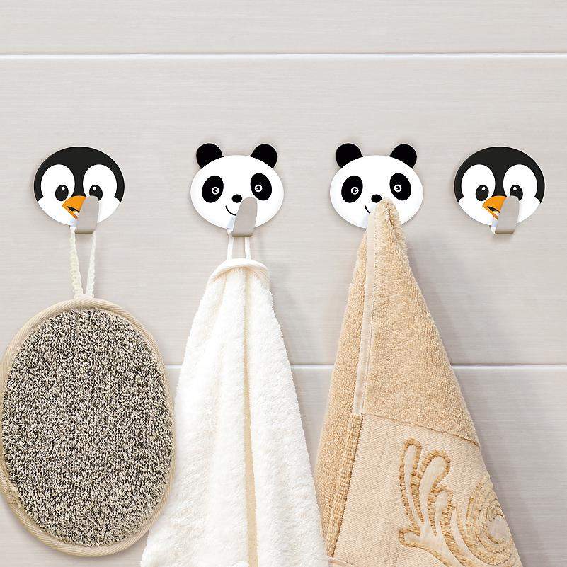 Tatkraft, Friends - 4x Självhäftande Väggkrokar | Hem & Hobby - Hem & Hushåll - Badrum - Badrumshängare | Pryloteket