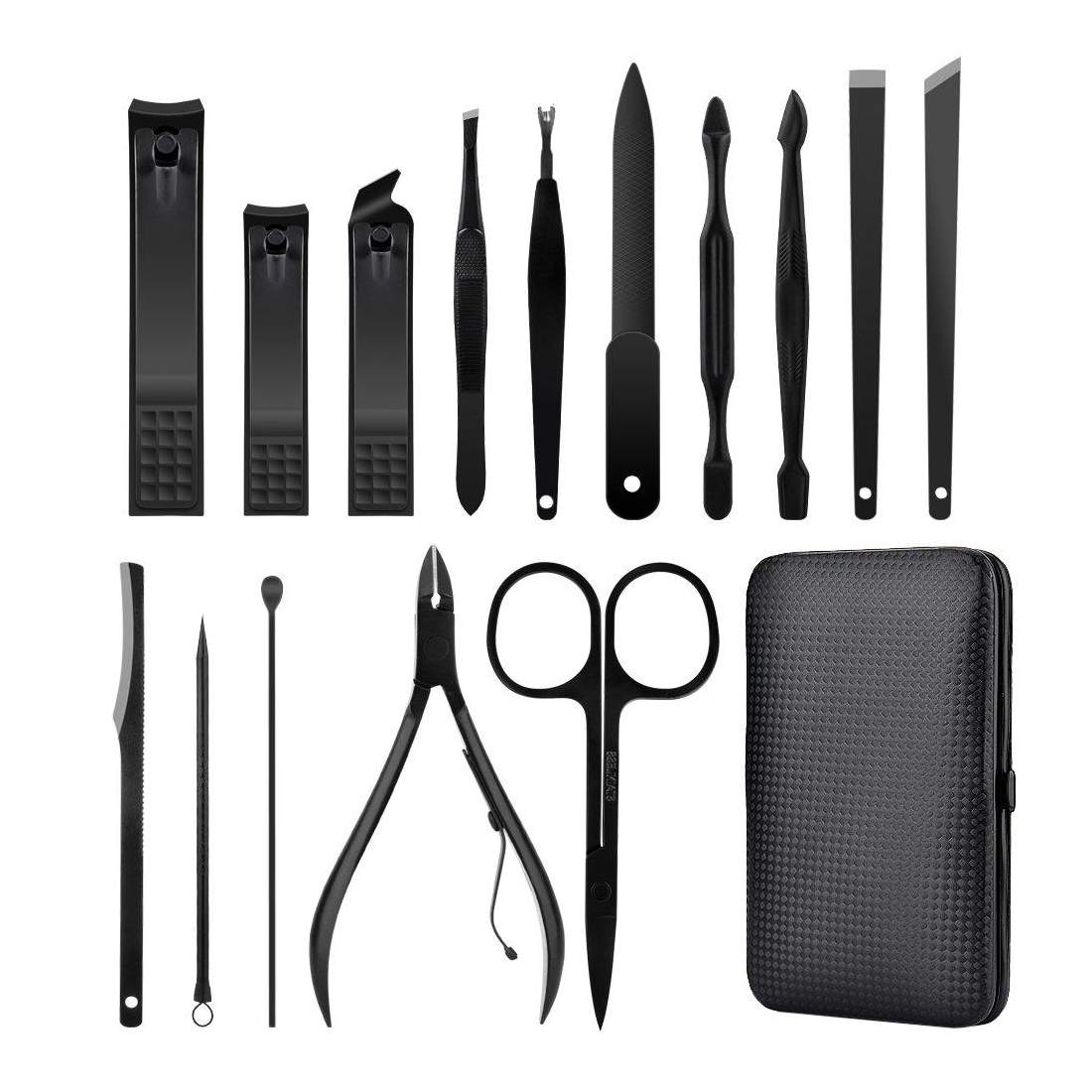 Manikyr- och Pedikyrset - 15 Verktyg | Hälsa & Skönhet - Nagelvård - Manikyr & Nagelvård | Pryloteket