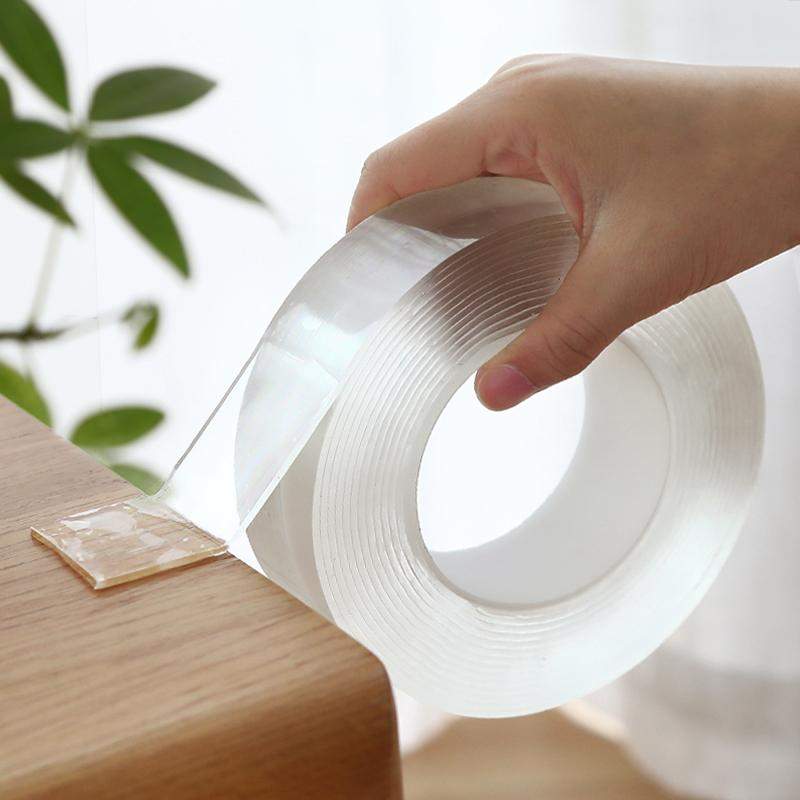 Dobbeltsidet Transparent Geltape