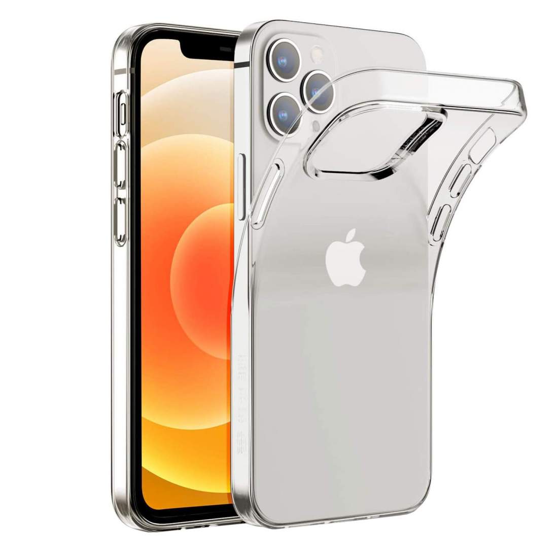 iPhone 12 Pro Max Mobildæksel Transparent 6.7 tommer eStore
