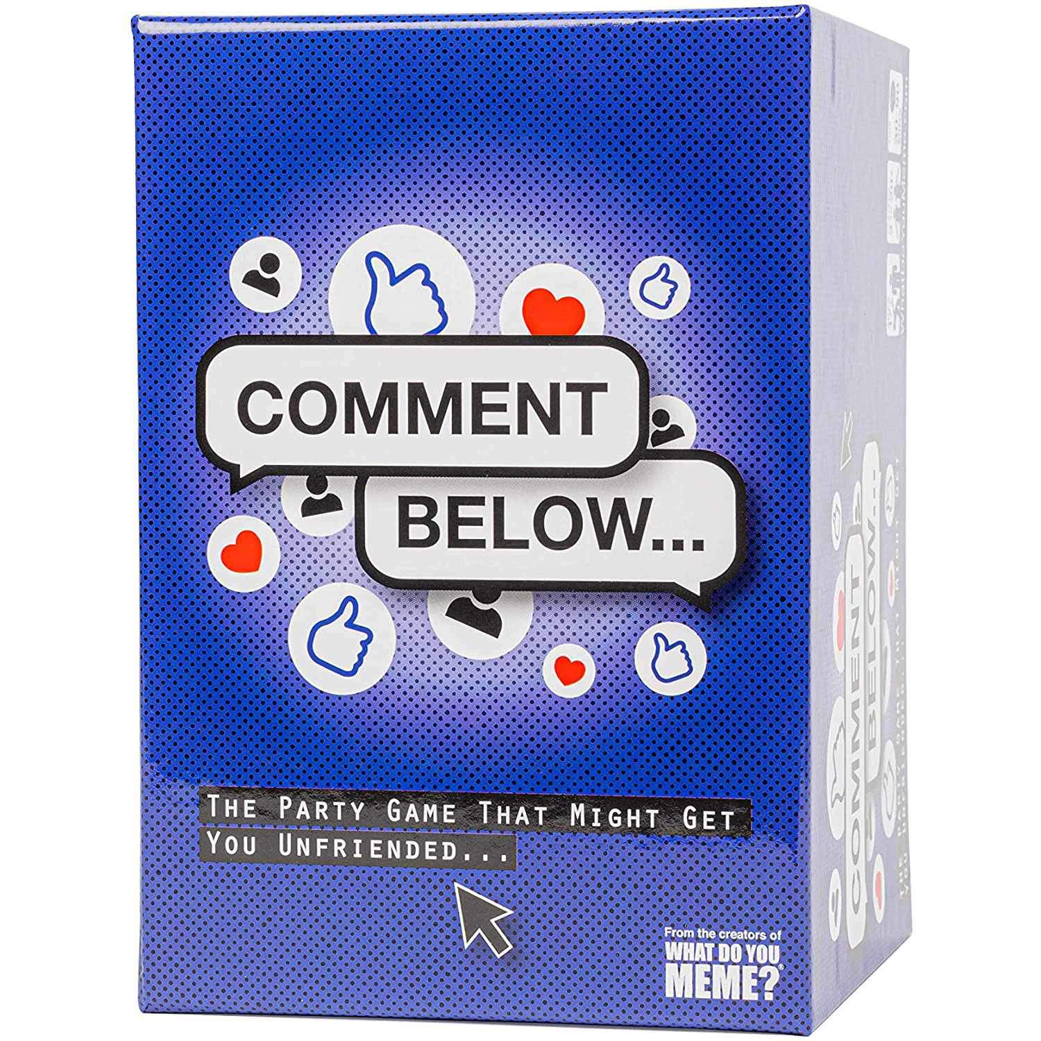 Comment Below - Juhlapeli (ENG)