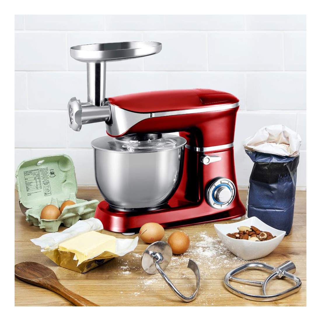 Köksassistent, 1900 W - Röd