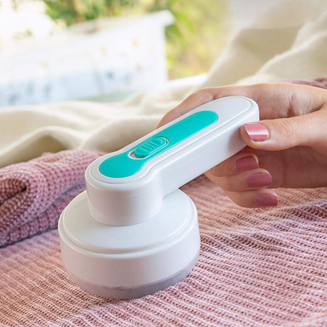 Elektrisk Noppborttagare - Vit | Hem & Hobby - Hem & Hushåll - Klädvård | Pryloteket