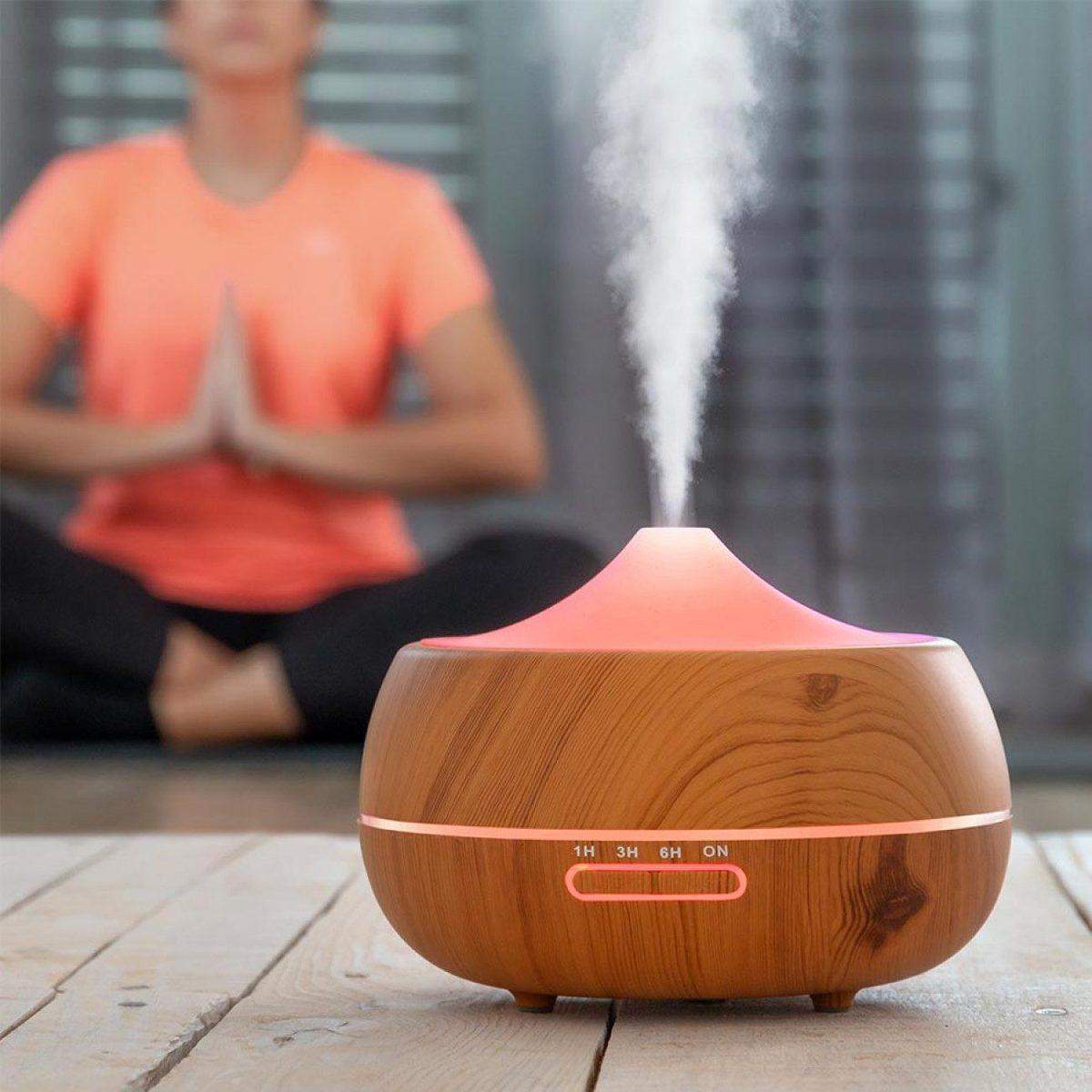 Luftfugter med Aromaterapi