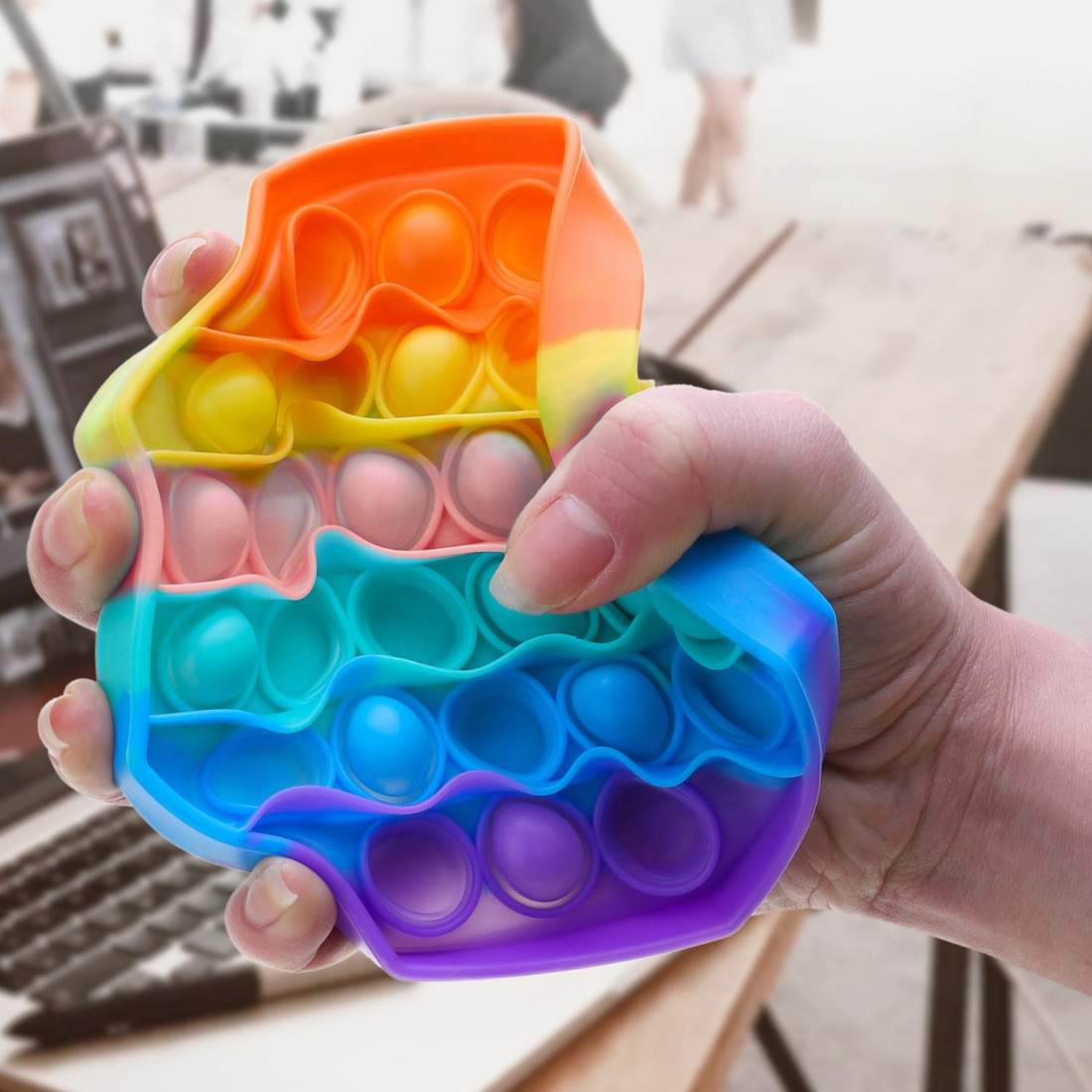 Pop It, Fidget Toy med Bubblor - Oktogon | Leksaker & Spel - Leksaker - Stressleksaker - Pop It | Pryloteket