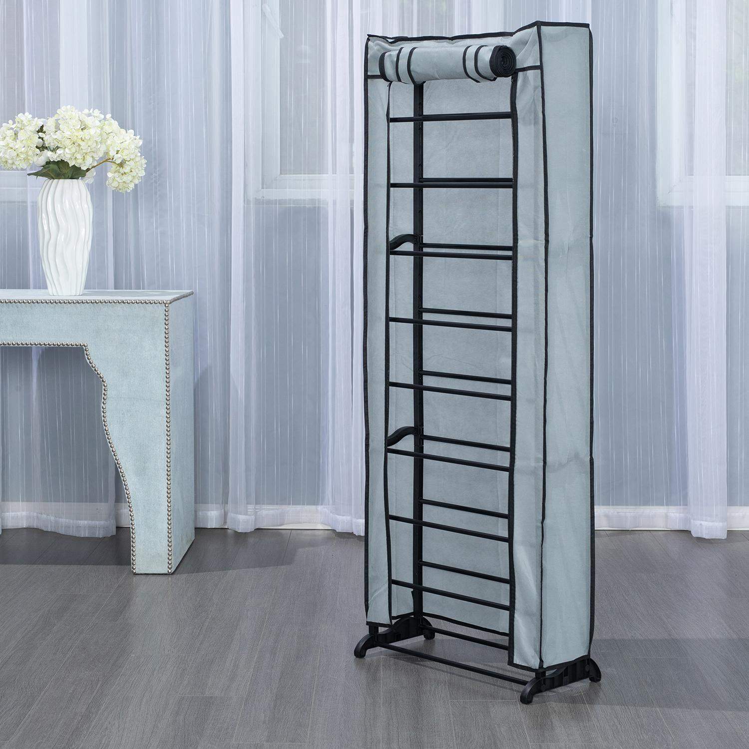 Skohylde med Betræk - 9 Hylder billede