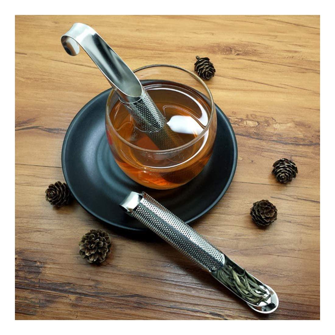 Avlång Tesil i Rostfritt Stål - 15 cm | Hem & Hobby - Hem & Hushåll - Kök - Köksredskap - Kaffe & Te - Tetillbehör | Pryloteket
