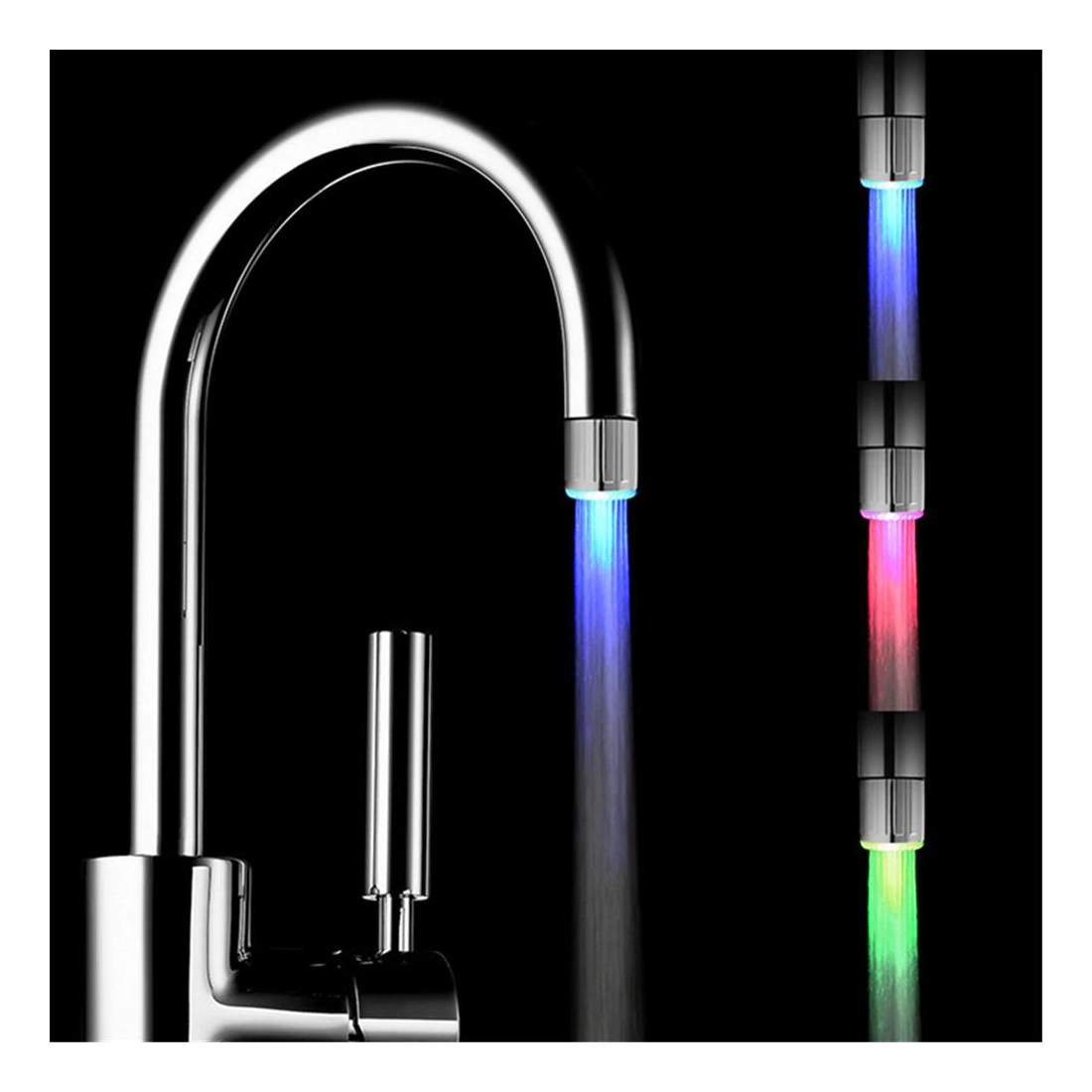 LED-munstycke till Vattenkran | Hem & Hobby - Hem & Hushåll - Kök - Köksredskap - Övriga Köksredskap | Pryloteket