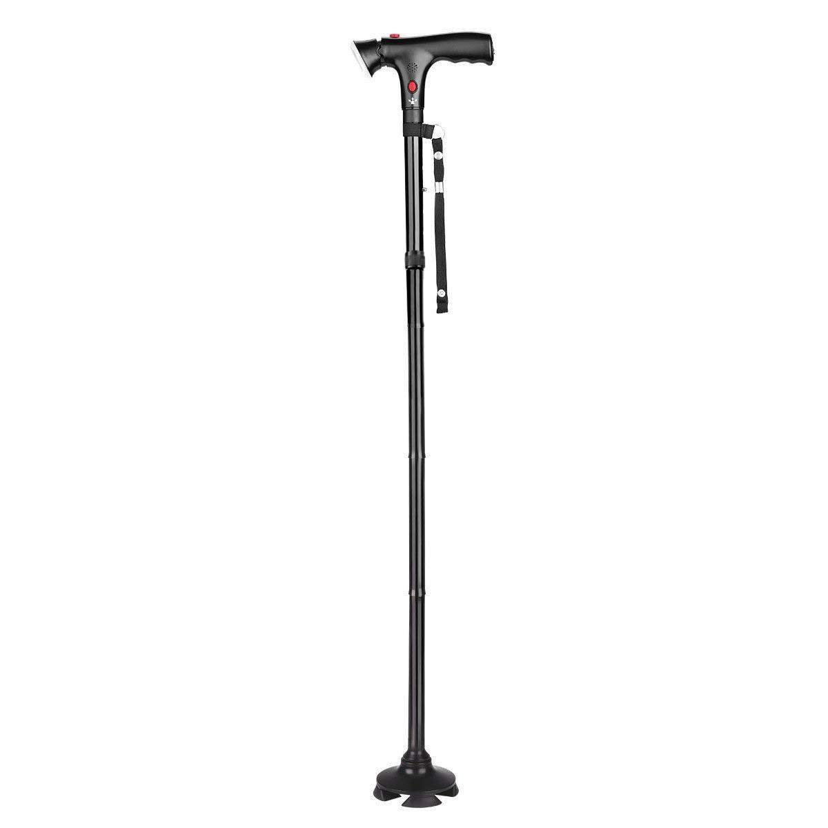 Sammenfoldelig Stok med LED