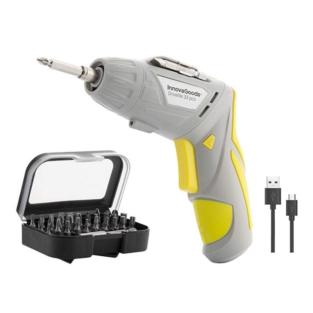 Skruvdragare med Bitssats - Multi-Position | Hem & Hobby - Hem & Hushåll - Bygg - Mätinstrument & Verktyg - Övriga Mätinstrument & Verktyg | Pryloteket