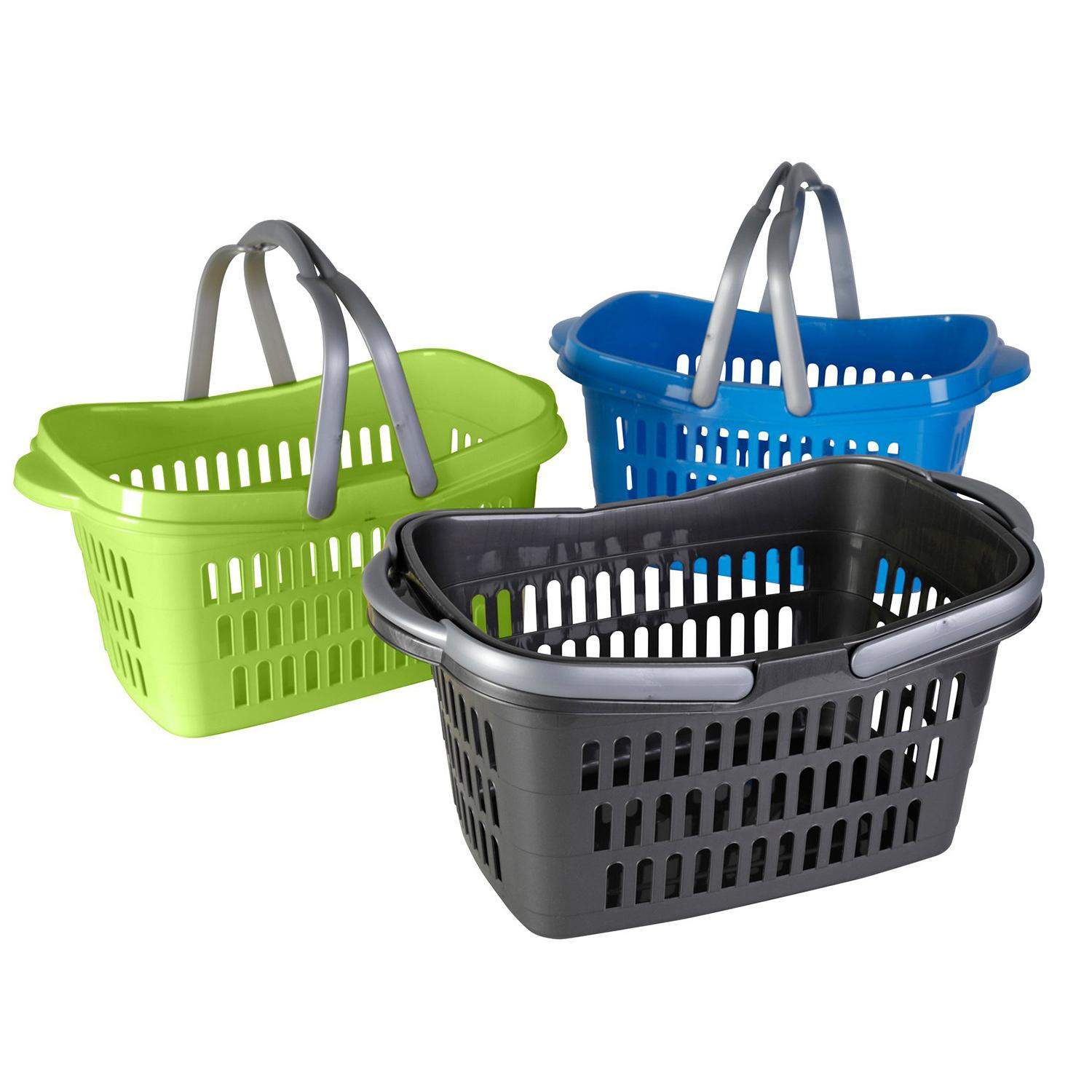 Indkøbskurv i Plast - Sælges Tilfældigt