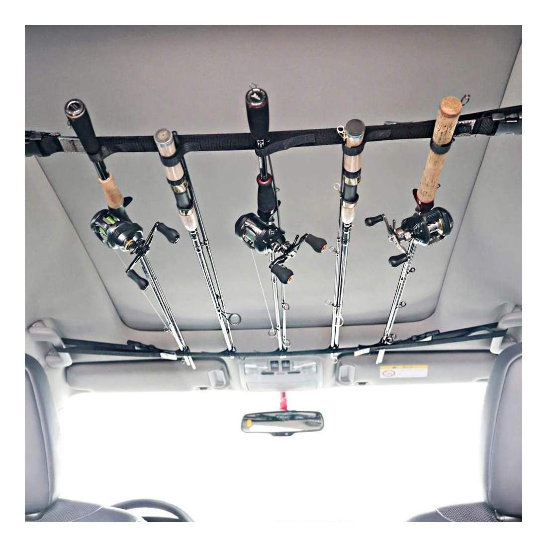 2x Hållare för Fiskespön till Bilen | Sport & Fritid - Friluftsliv & Camping - Fiskeutrustning | Pryloteket