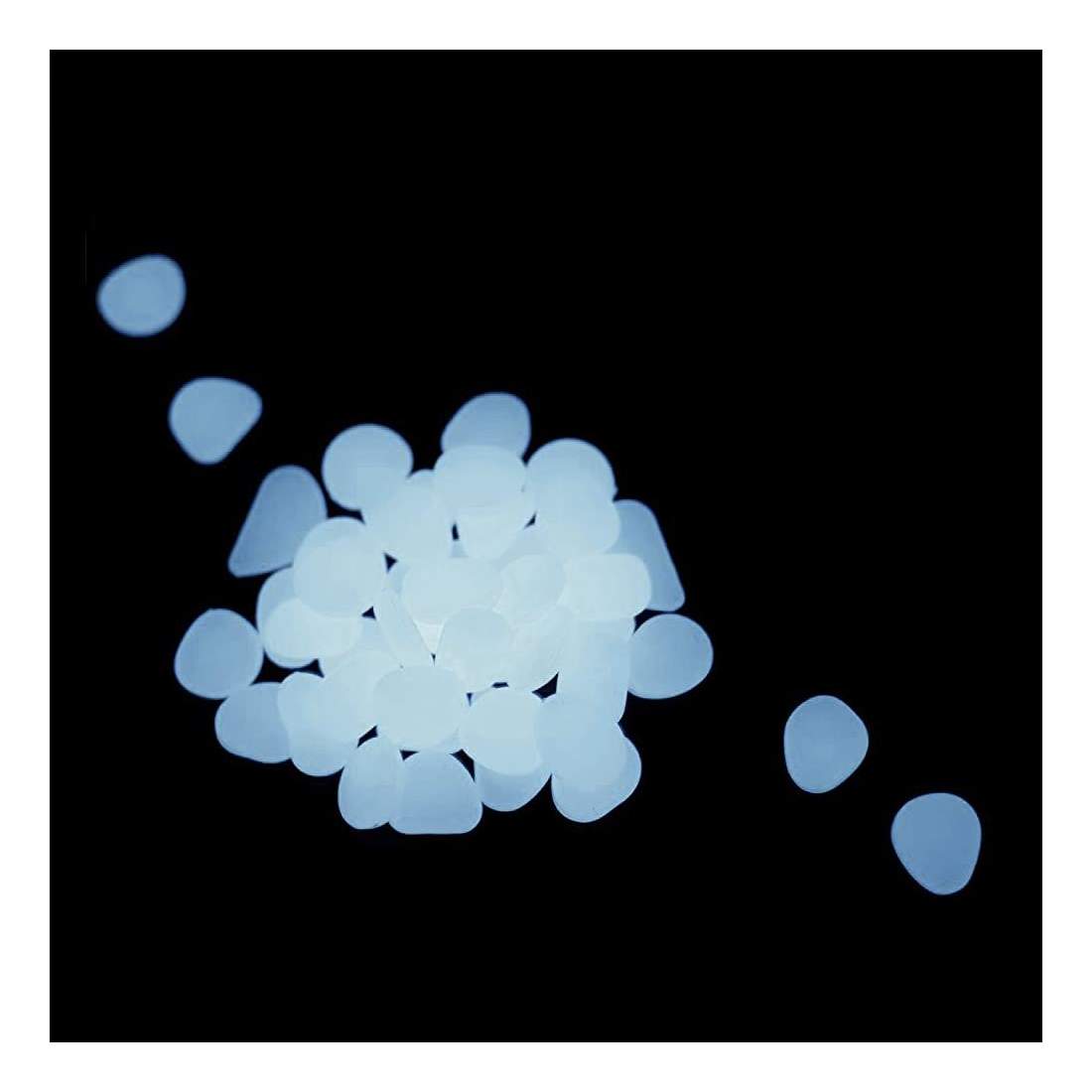 25x Ljusabsorberande Stenar för Dekoration - Vit | Hem & Hobby - Hem & Hushåll - Inredning & Dekoration - Övriga Inredningsdetaljer | Pryloteket