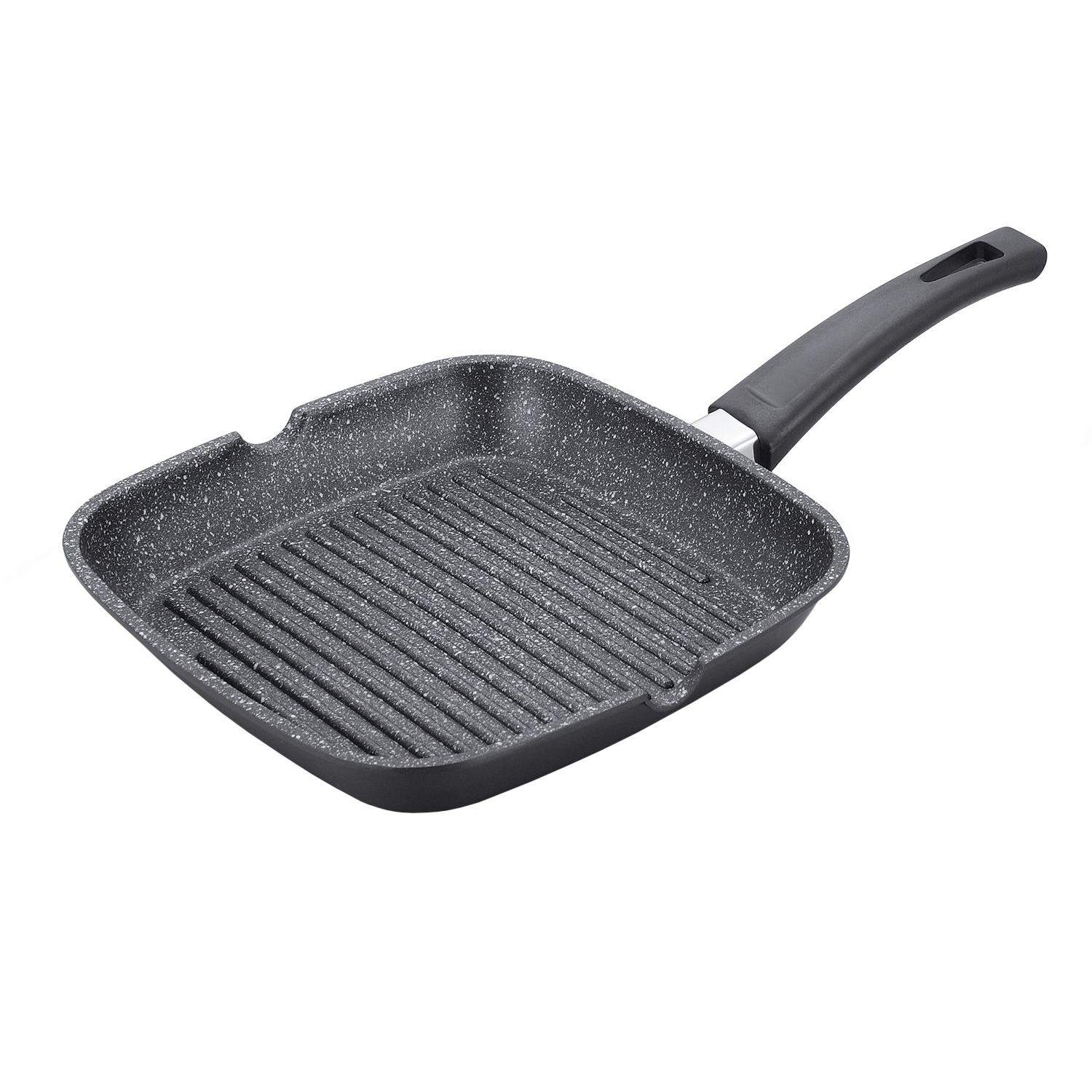 Grillpande, Marmorbelægning - 24 cm