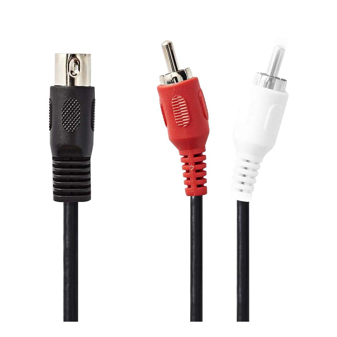 Ljudkabel, DIN till 2x RCA - 1 m | Elektronik - Kablar & Adaptrar - Kablar - Ljudkablar | Pryloteket