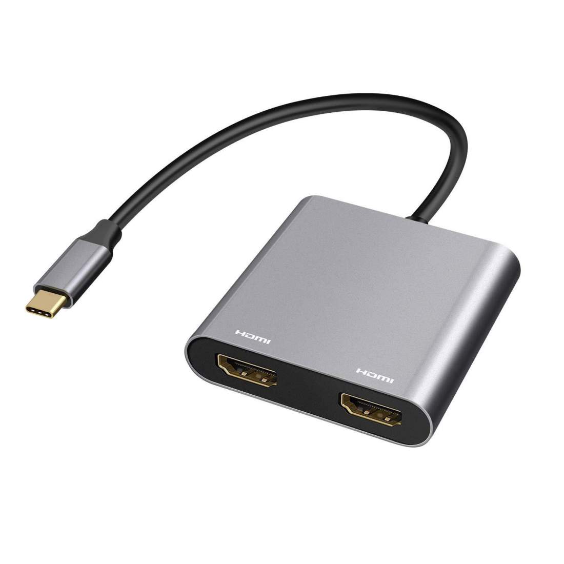Adapter - USB-C till 2x HDMI | Elektronik - Kablar & Adaptrar - Splitters | Pryloteket