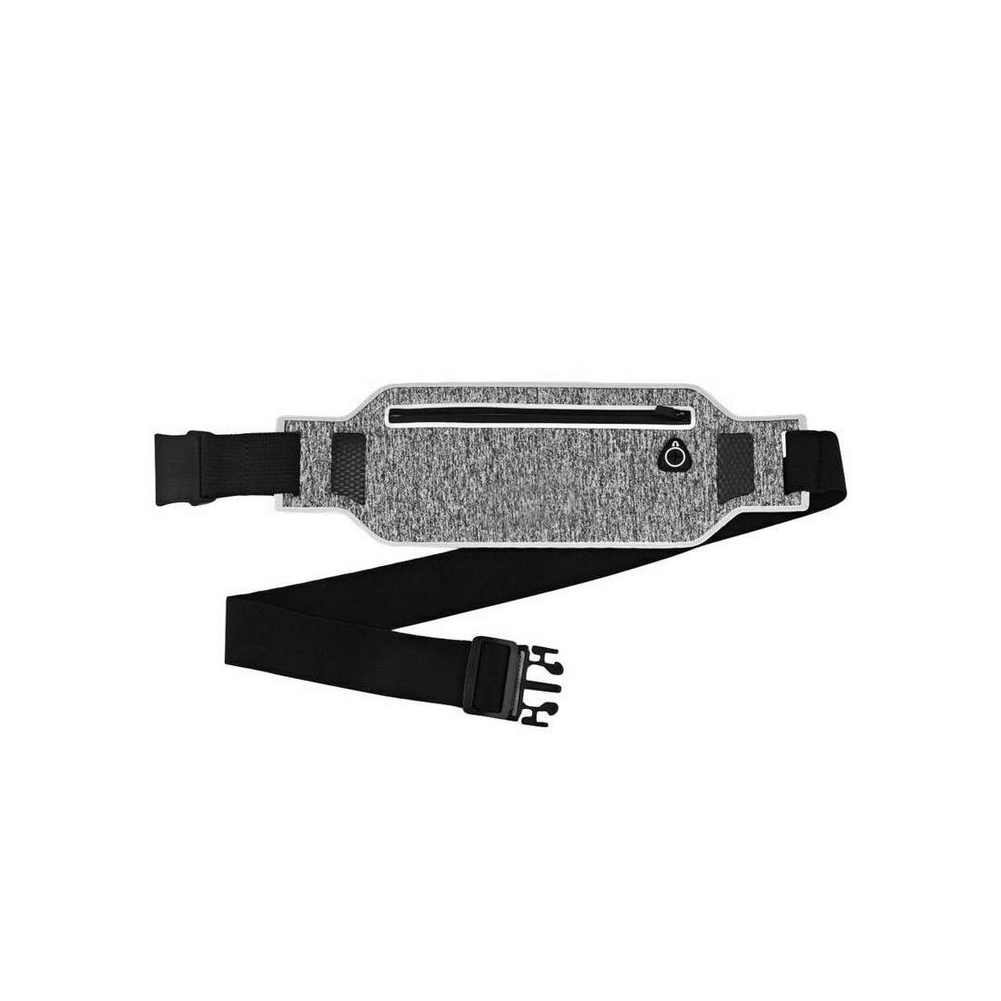 Running Belt with Mobile Compartment Gray and Black eStore