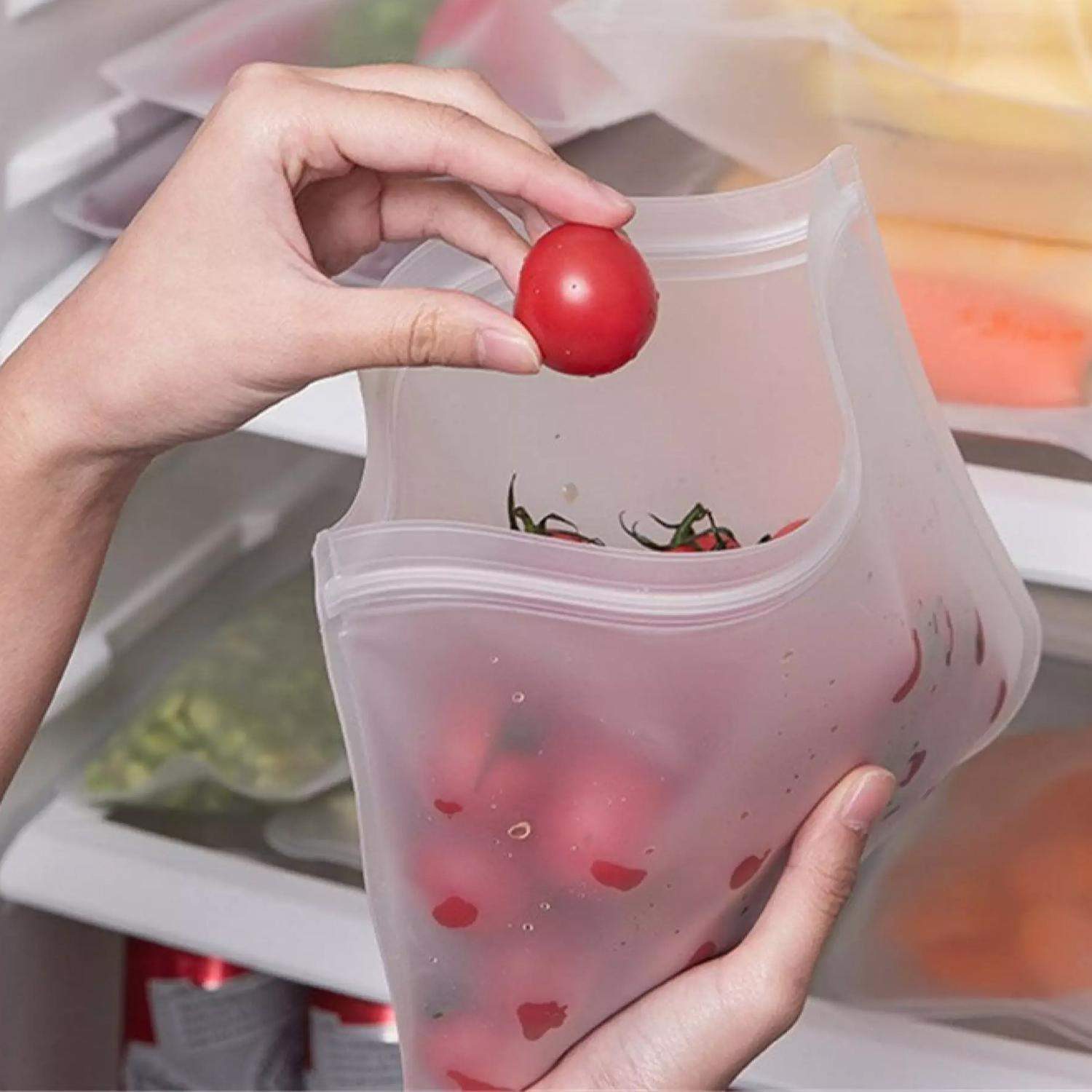 Forseglet Plastlomme til Madopbevaring