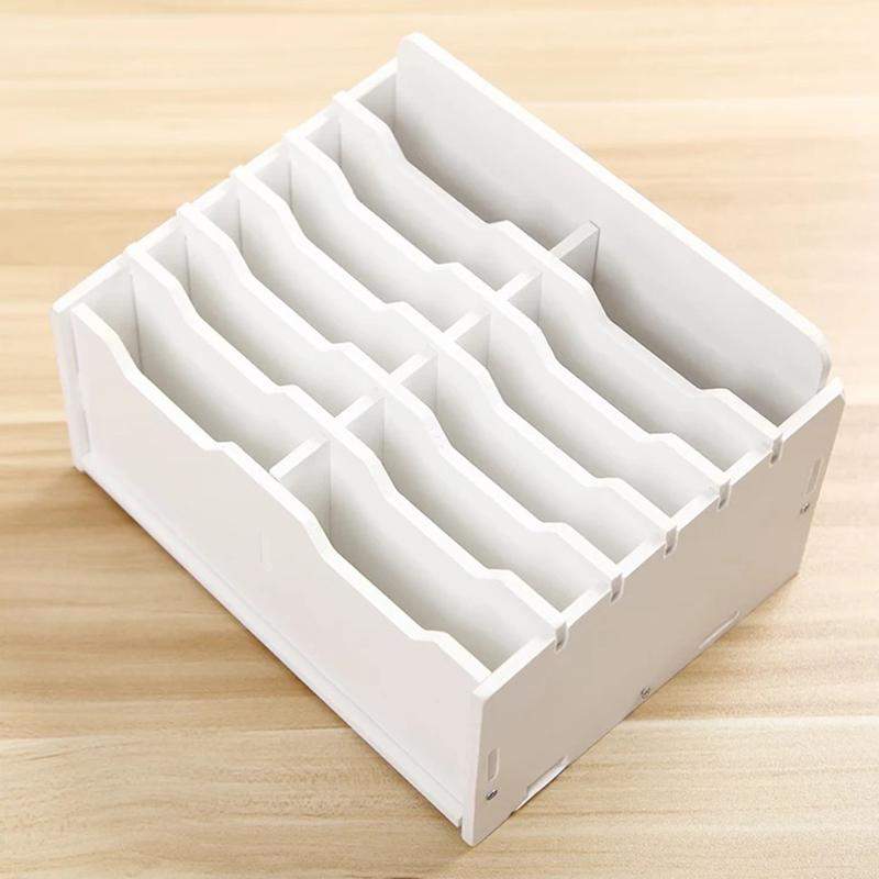 Mobilboks med 12 Rum - Hvid