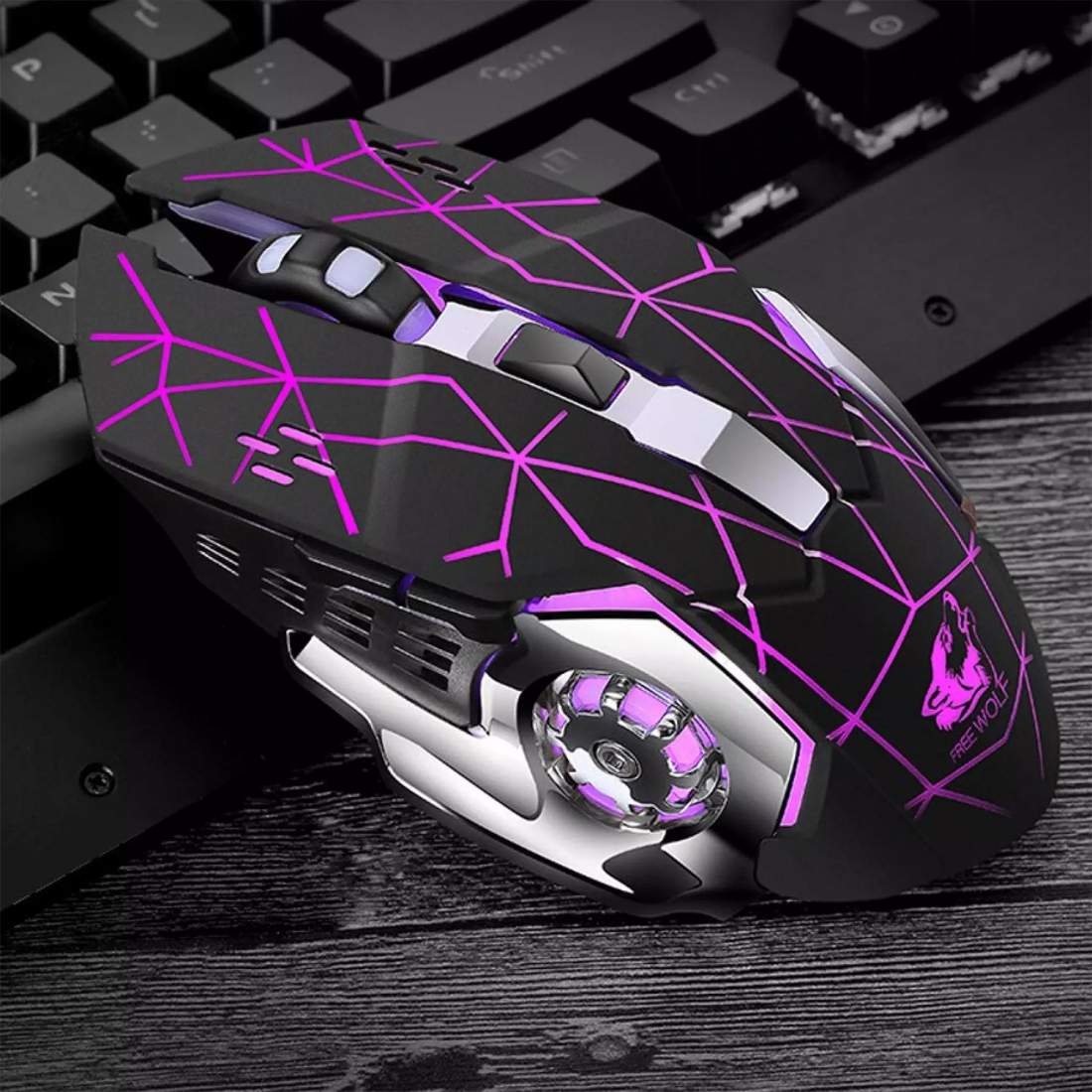 Wireless Gaming Mouse, X8 - Backlit | eStore