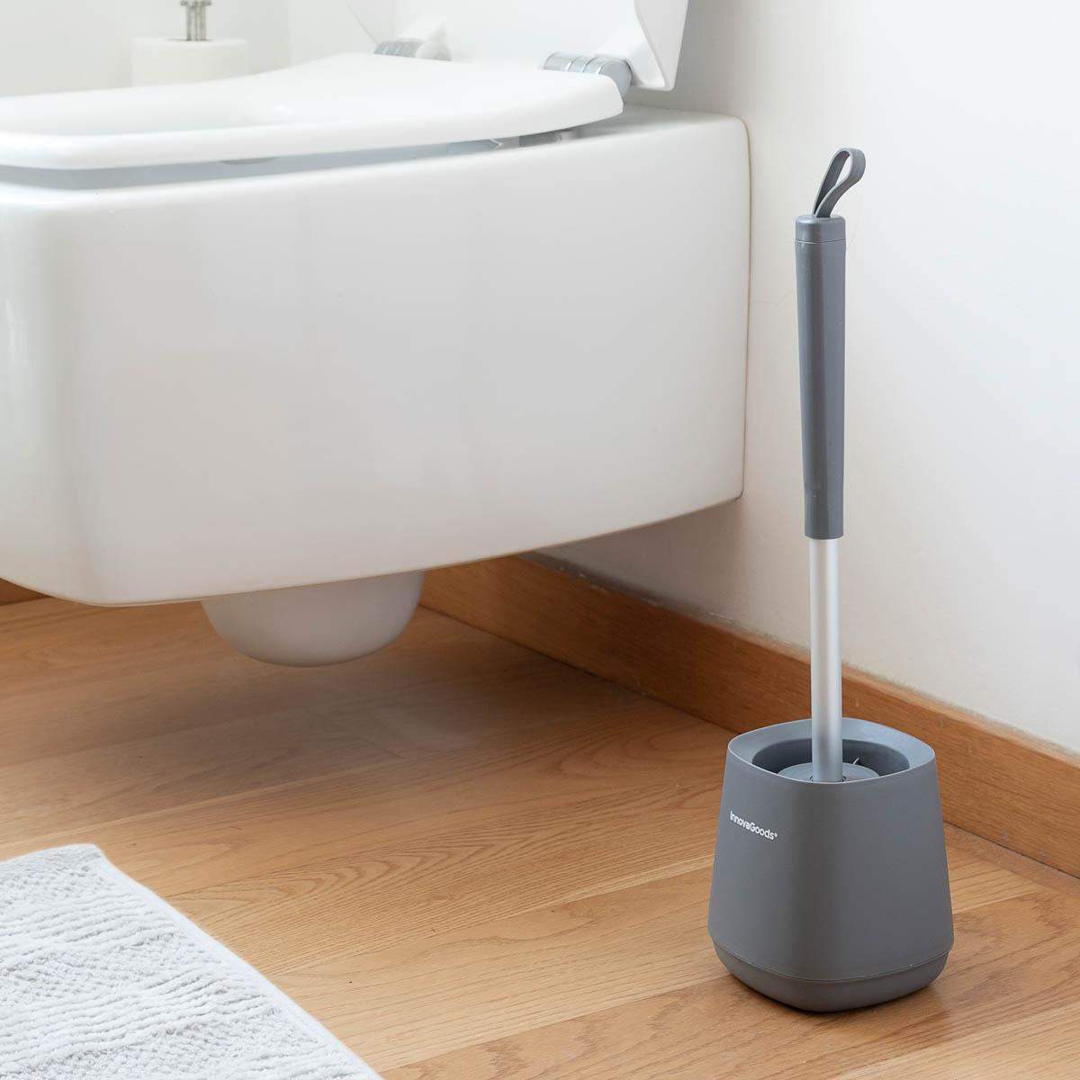 InnovaGoods WC-børste stativ grå (V0103258)