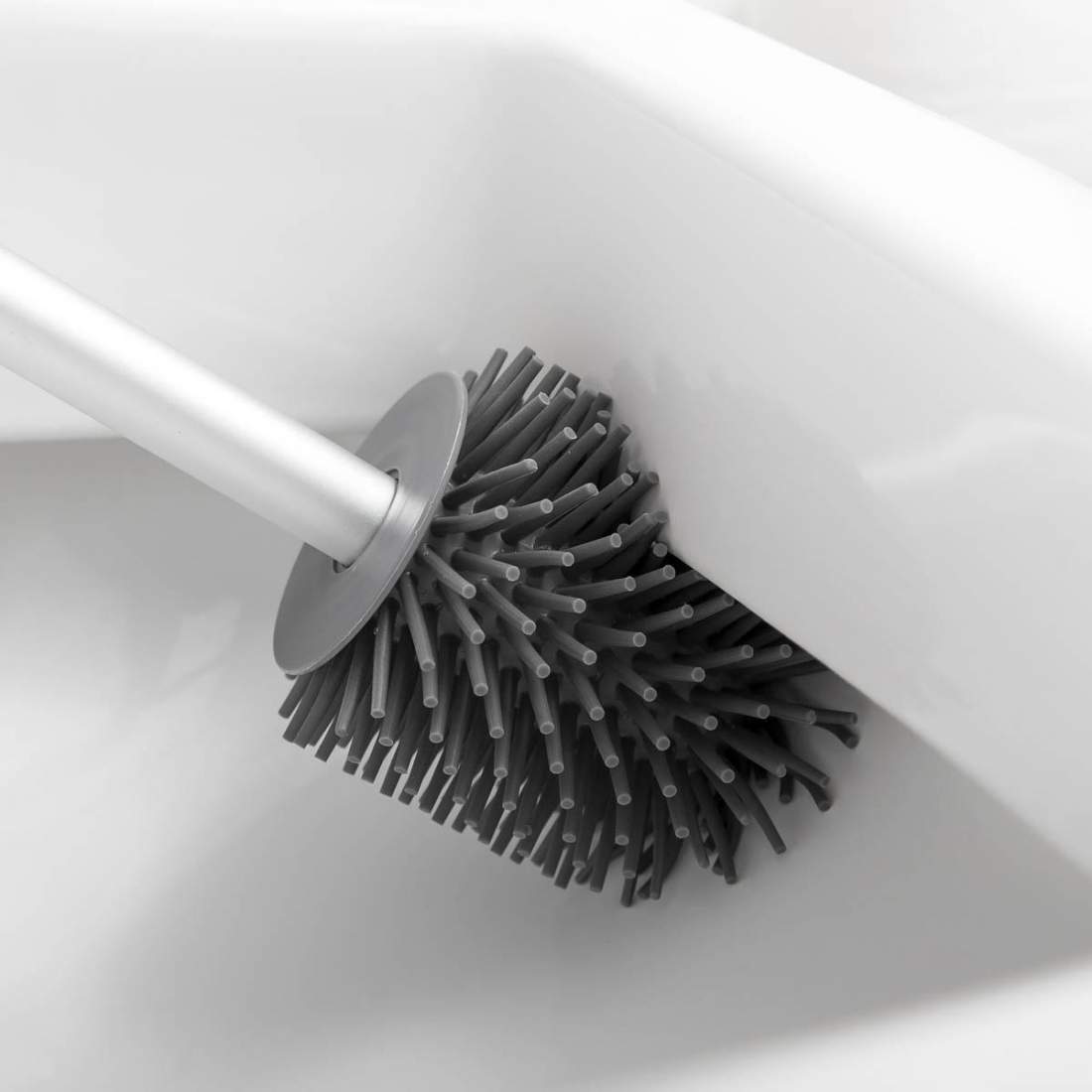 Toilet Brush in Rubber Grey eStore