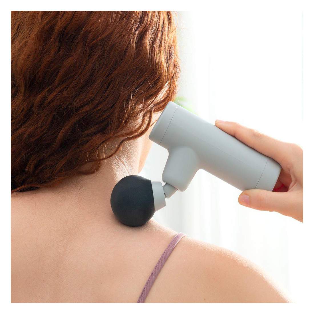 Vibrerande Massagepistol - Grå | Hälsa & Skönhet - Personvård - Massage | Pryloteket