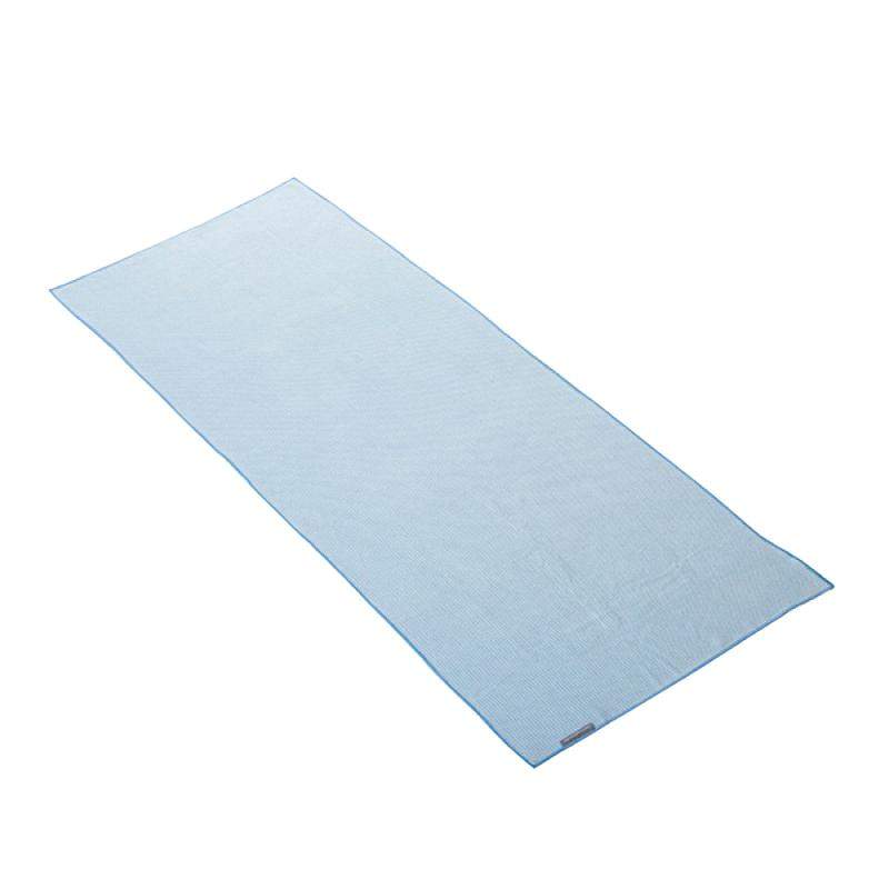 Træningshåndklæde - Skridsikkert - Lyseblå