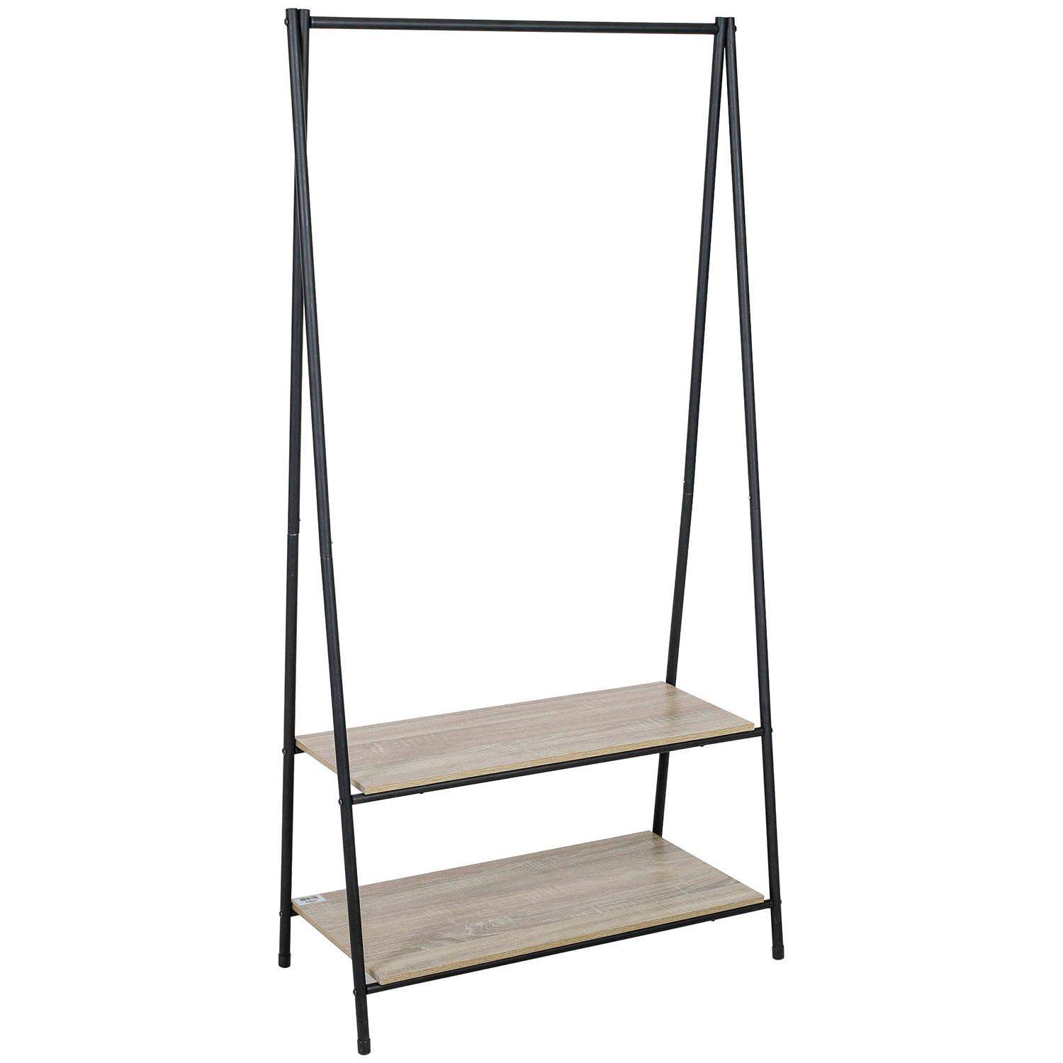 Tøjstativ med To Hylder