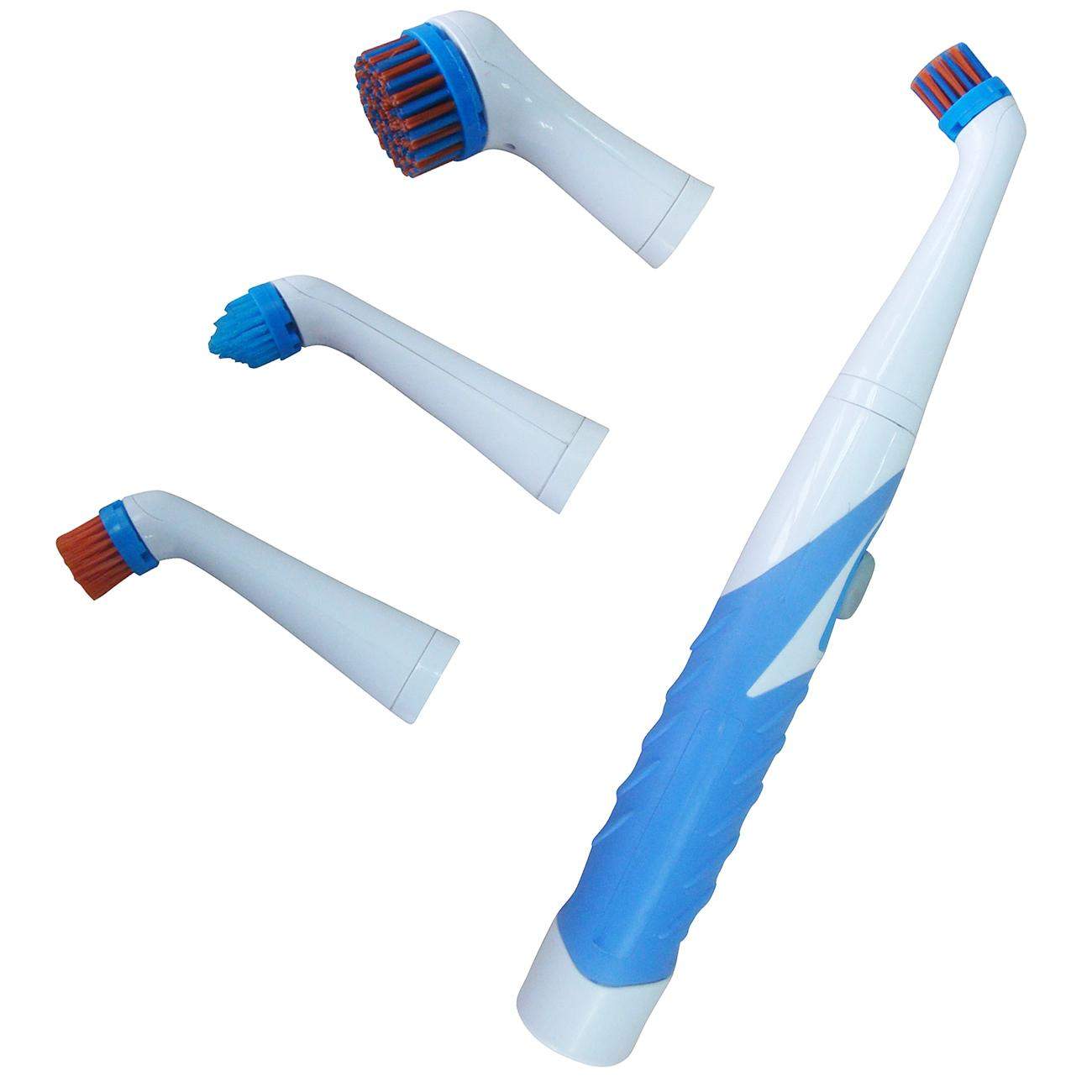 Rengøringsværktøj, Elektrisk - 4 Børstehoveder billede