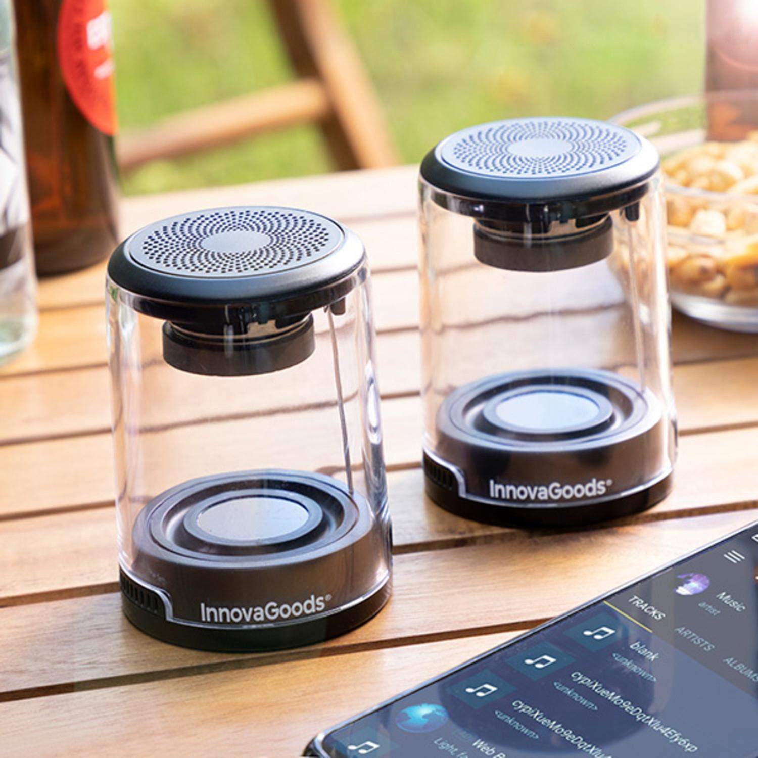 2x Bluetooth-Højttalere - Magnetiske