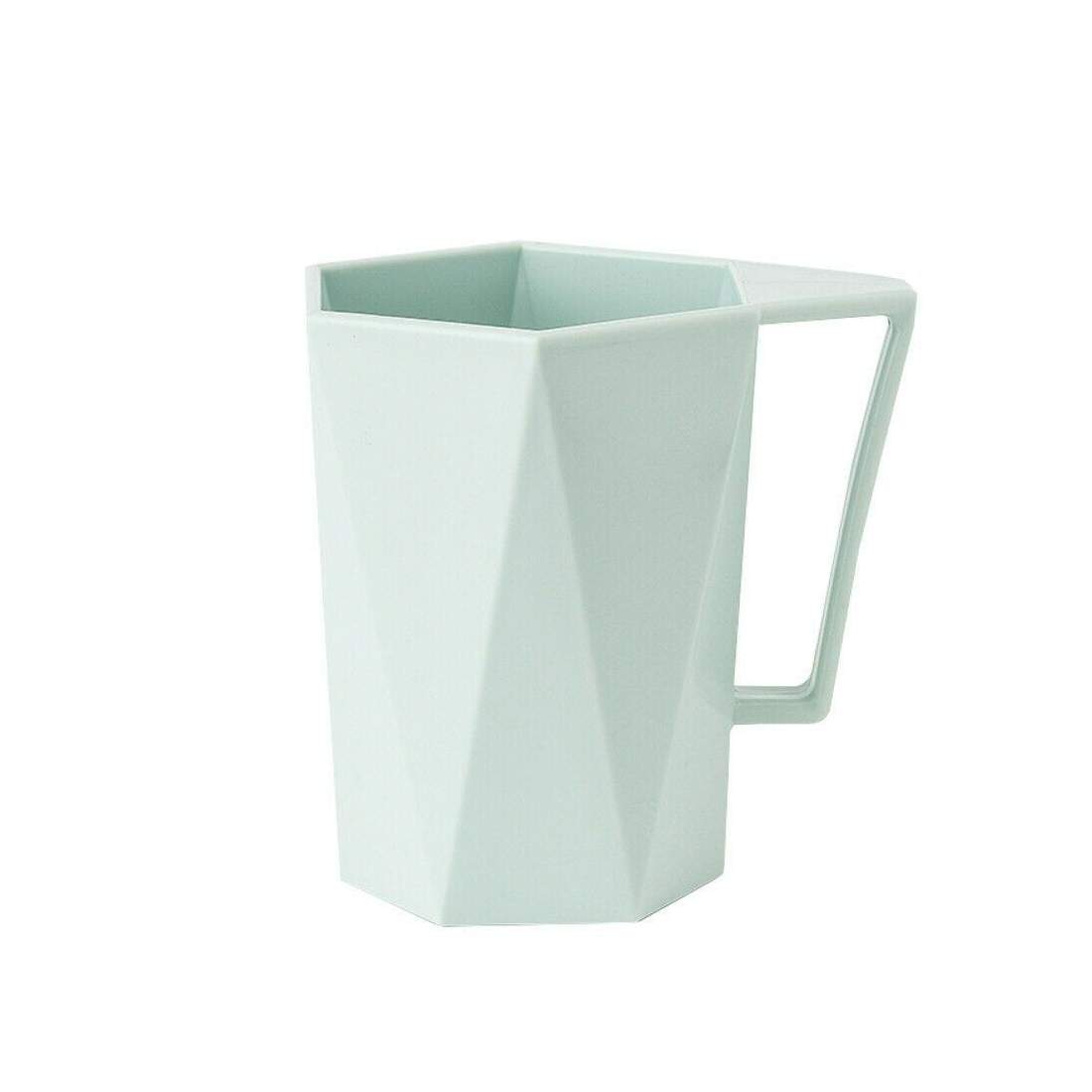 Mugg i Plast, Geometrisk - Mintgrön | Hem & Hobby - Hem & Hushåll - Kök - Servering - Glas & Muggar | Pryloteket