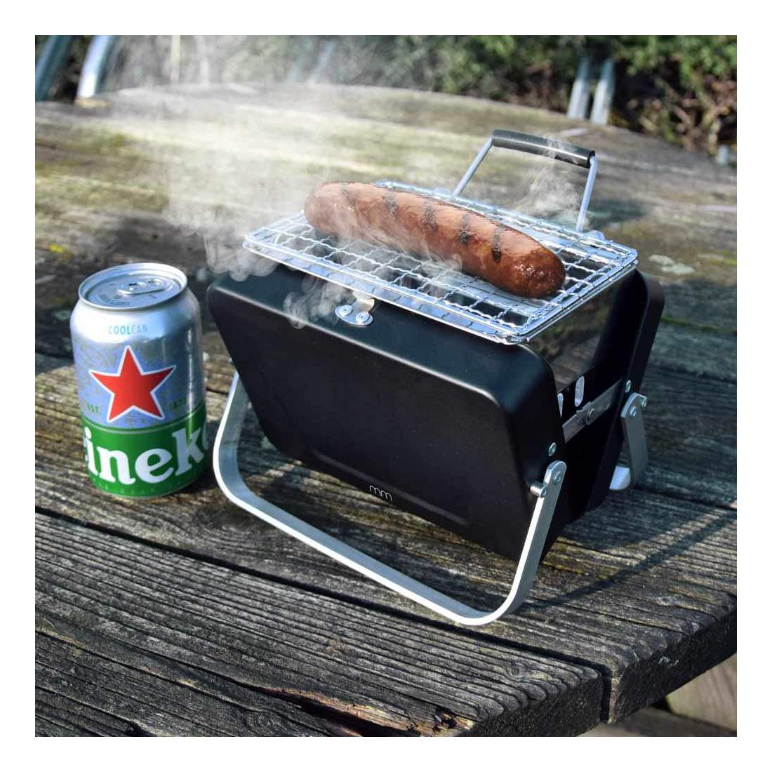 Bärbar Mini-Grill - Portfölj | Hem & Hobby - Hem & Hushåll - Grillar & Tillbehör | Pryloteket