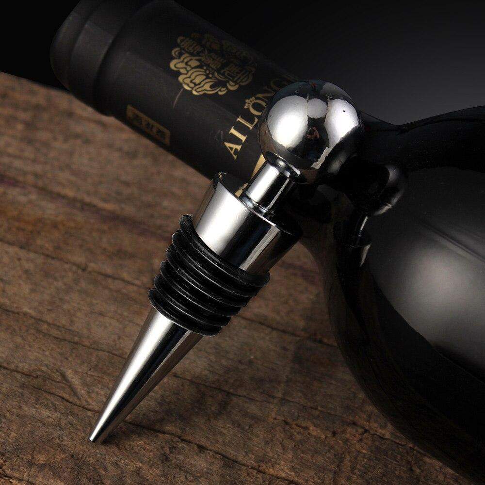 Vinförslutare - Rostfritt Stål och Silikon | Hem & Hobby - Hem & Hushåll - Kök - Köksredskap - Övriga Köksredskap | Pryloteket