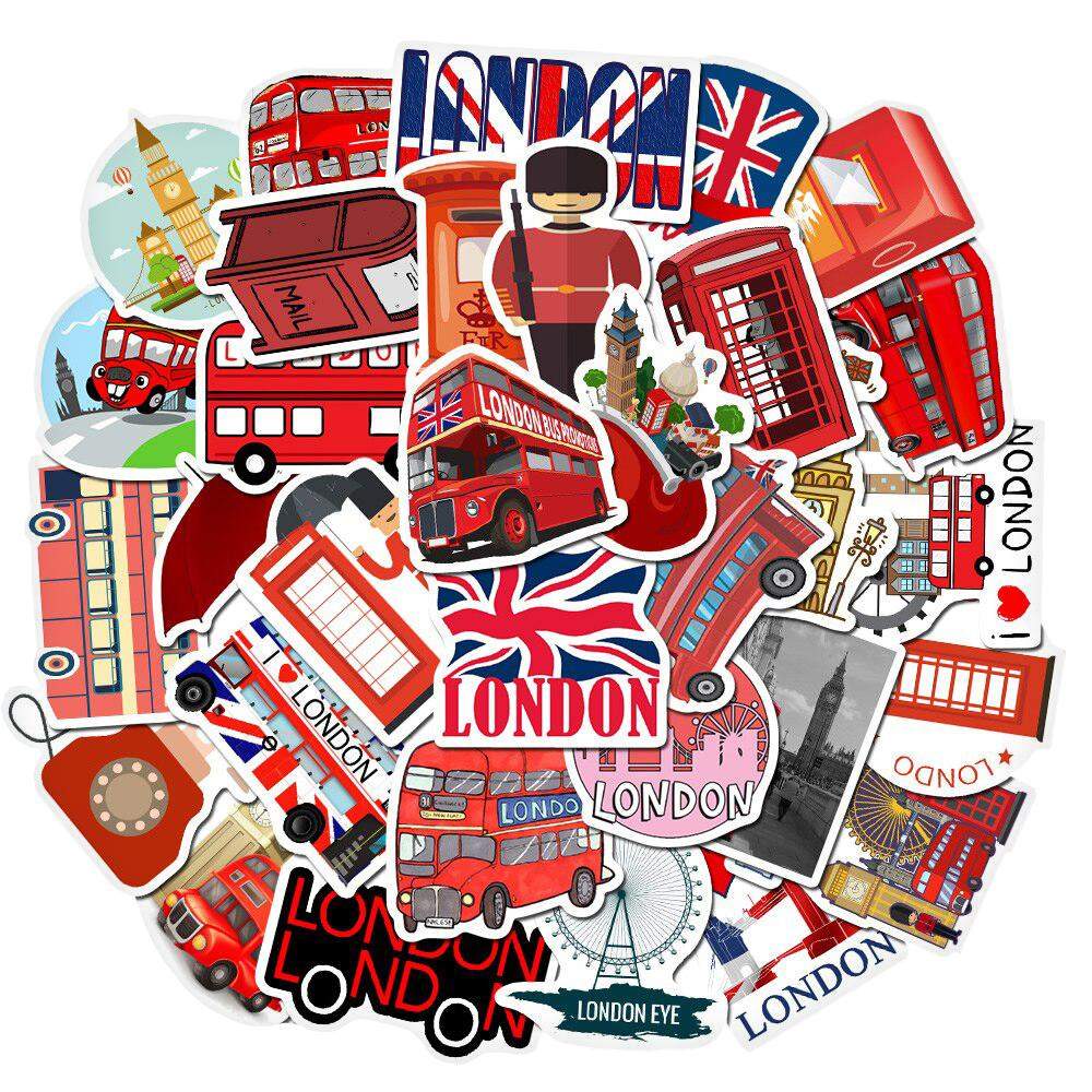 50x Klistermærker og Dekaler - VSCO London
