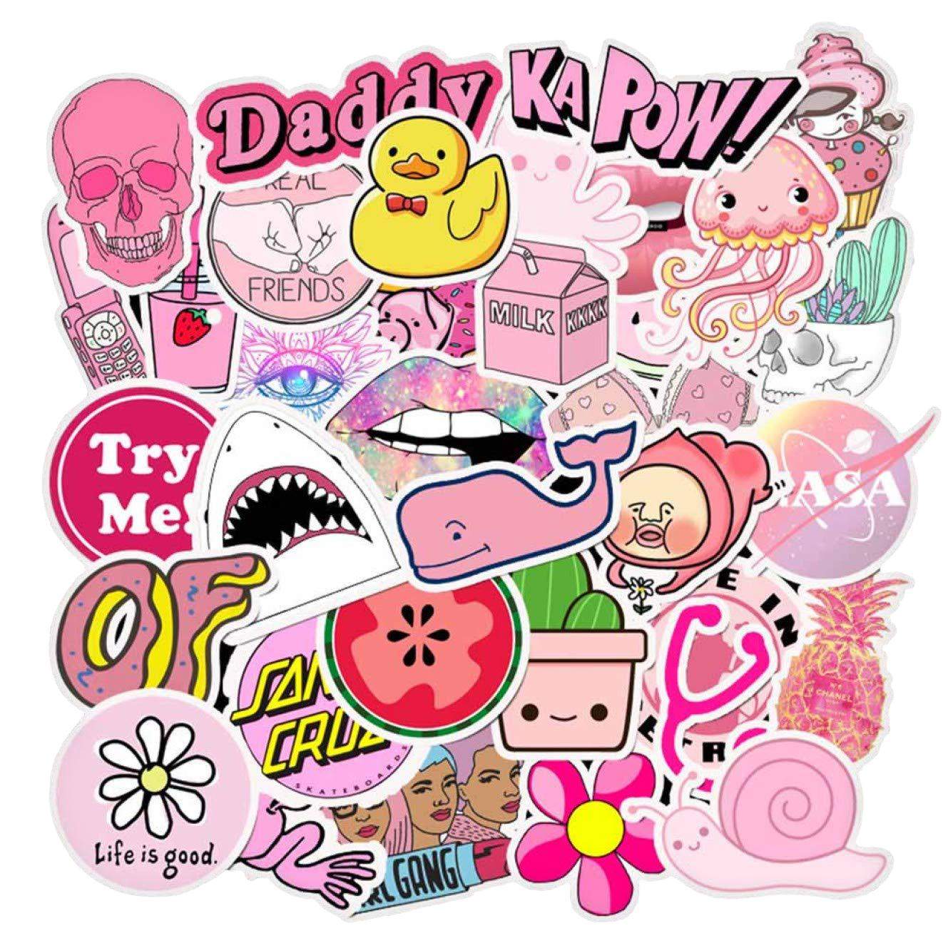50x Klistermärken och Dekaler - VSCO Pink no. 2 | Leksaker & Spel - Leksaker - Rittillbehör & Pyssel - Klistermärken | Pryloteket