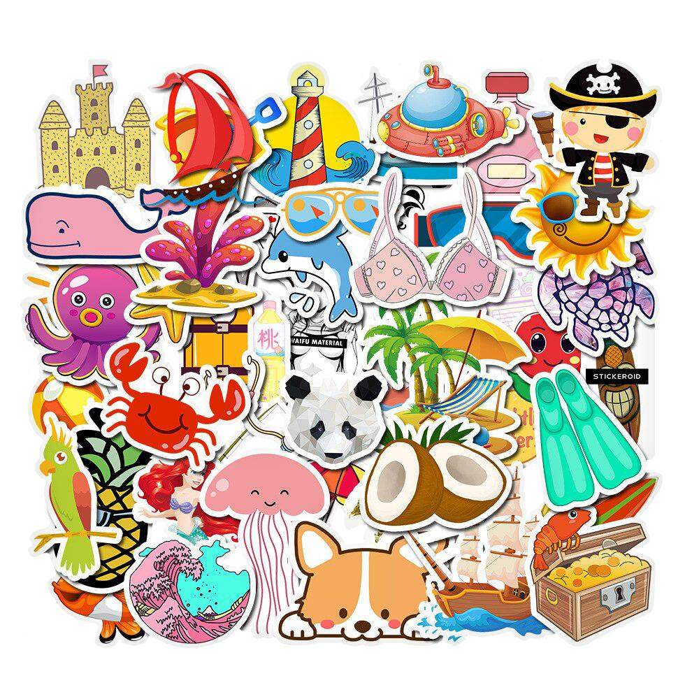 50x Klistermärken och Dekaler - VSCO No. 3 | Leksaker & Spel - Leksaker - Rittillbehör & Pyssel - Klistermärken | Pryloteket