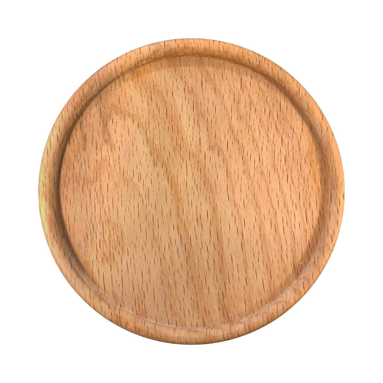 Glasunderlägg, Ljust Trä - Rund - Nr. 2 | Hem & Hobby - Hem & Hushåll - Kök - Servering - Glasunderlägg | Pryloteket