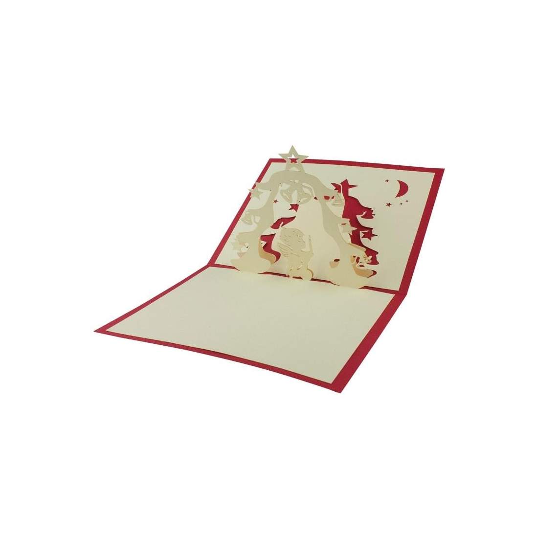 Handgjorda Pop-Up Julkort - Nr 9 | Presenttips - Jul | Pryloteket