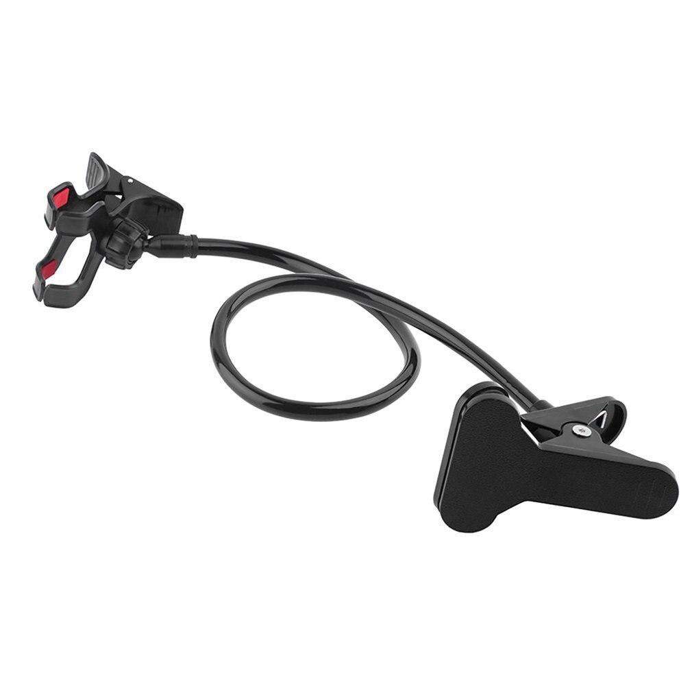 Flexible Phone Holder with Clamp Black