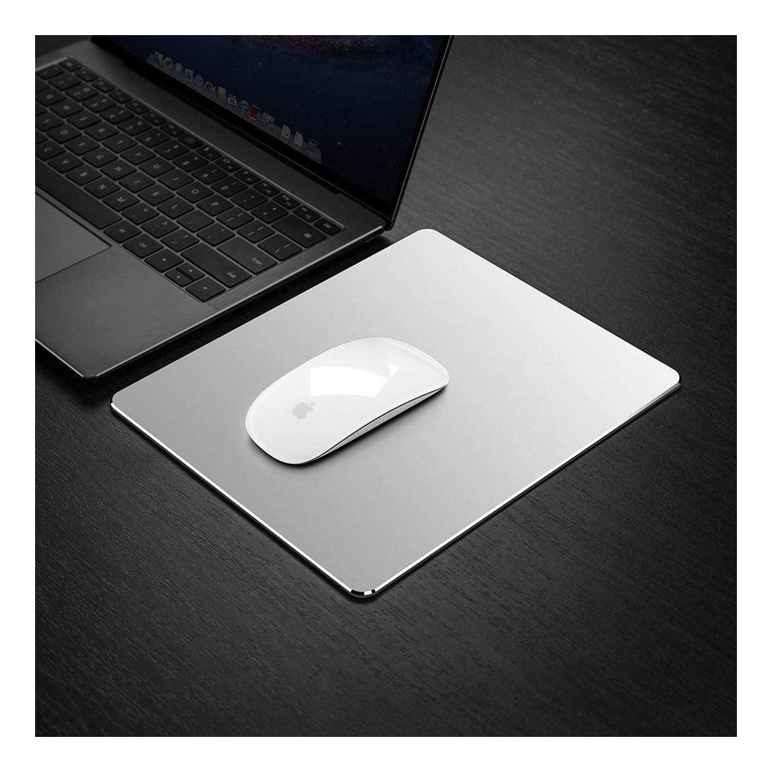 Musmatta i Aluminium - Silver | Elektronik - Datortillbehör - Musmattor | Pryloteket