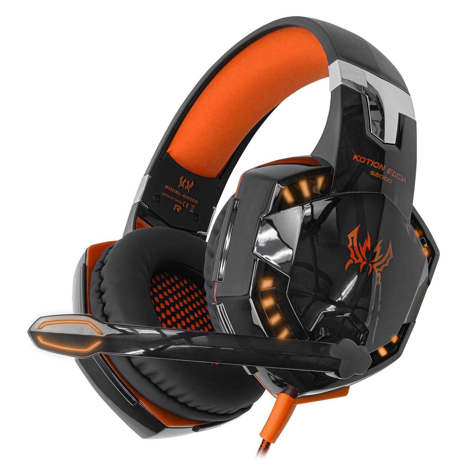 G2000 Pro Gaming Headset - Orange