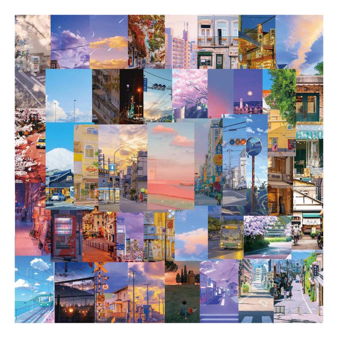 Pack of Stickers Cities eStore