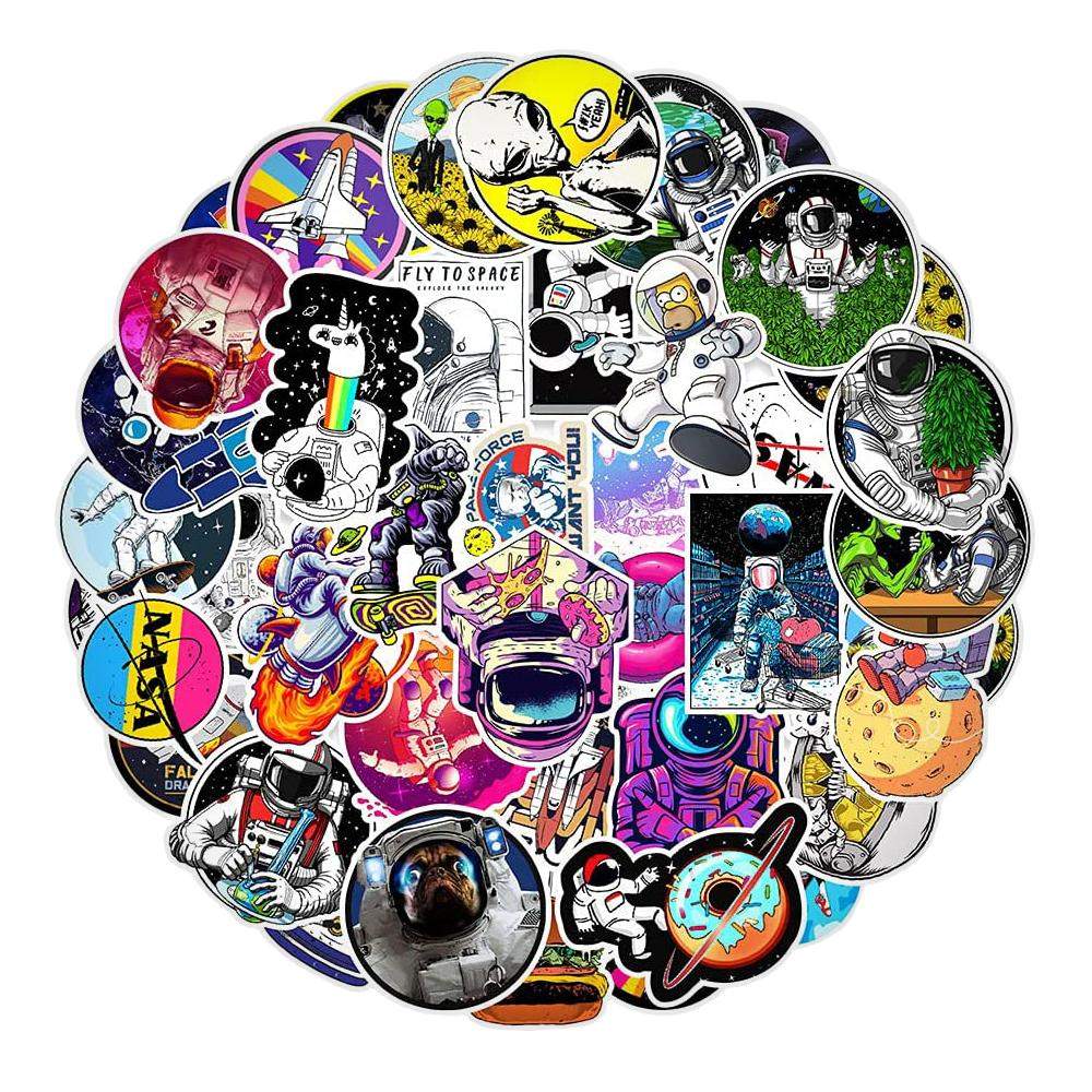 Mega Pack -tarroja - avaruusmatkailu