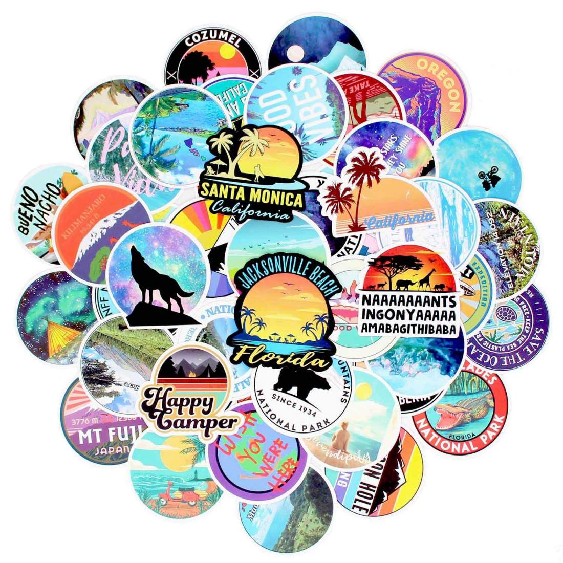 Megapack med Klistermärken - Resa | Leksaker & Spel - Leksaker - Rittillbehör & Pyssel - Klistermärken | Pryloteket