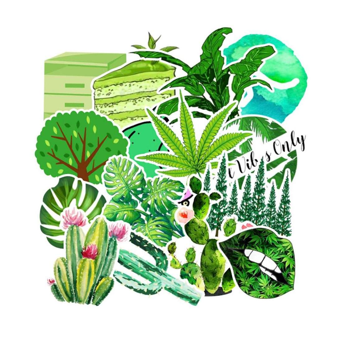 Pack med Klistermärken - Grön | Leksaker & Spel - Leksaker - Rittillbehör & Pyssel - Klistermärken | Pryloteket