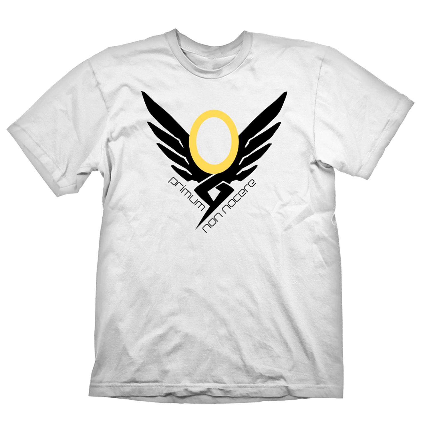 Overwatch, T-shirt - Mercy Logo - Størrelse XXL