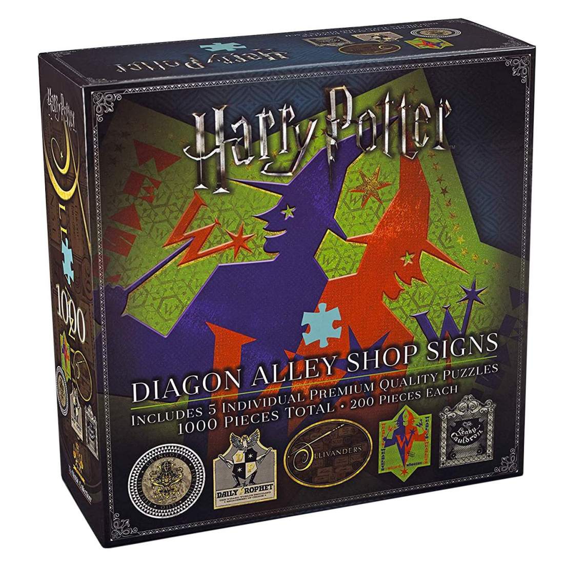 Harry Potter, 5x Puslespil - Diagon Alley