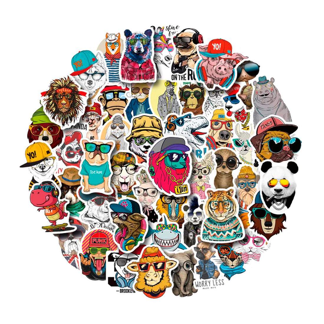 Pack med Klistermärken - Djur 2 | Leksaker & Spel - Leksaker - Rittillbehör & Pyssel - Klistermärken | Pryloteket