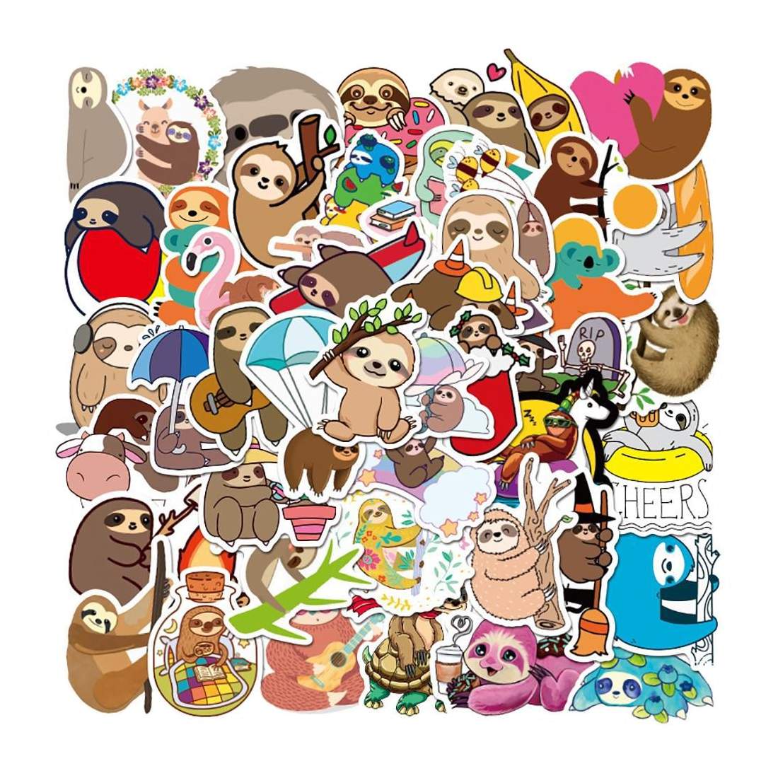 Pack med Klistermärken - Sengångare | Leksaker & Spel - Leksaker - Rittillbehör & Pyssel - Klistermärken | Pryloteket